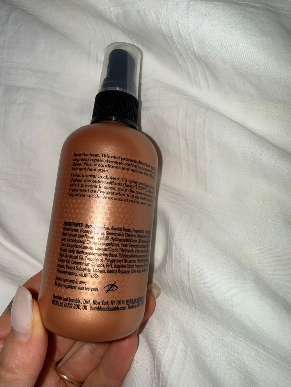 Bumble and bumble Copper Heat Shield Thermal Protection Mist